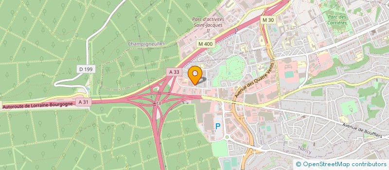 localisation de l'entreprise SCI DU BOIS COMMUNAL  LAXOU