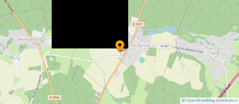 localisation de l'entreprise SCI DU BOIS CORNU  PONTARME