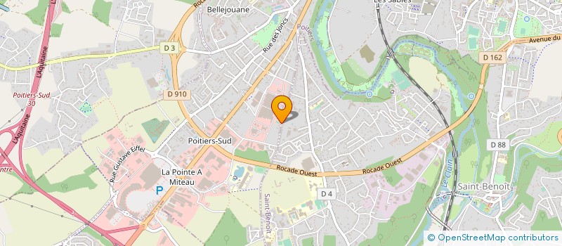 localisation de l'entreprise SCI DU BOIS D'AMOUR à SAINT-BENOIT