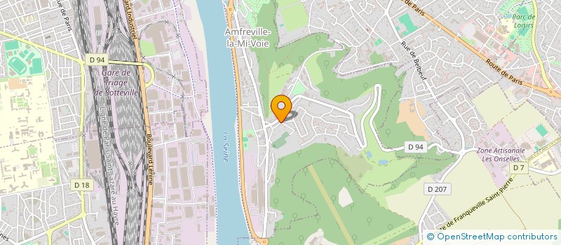 localisation de l'entreprise SCI DU BOIS D'ARGENT  AMFREVILLE-LA-MI-VOIE