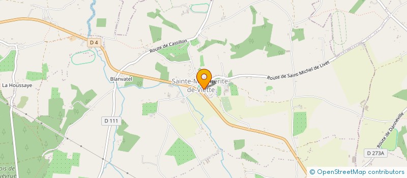 localisation de l'entreprise SCI DU BOIS D'ECOTS  SAINT-PIERRE-EN-AUGE