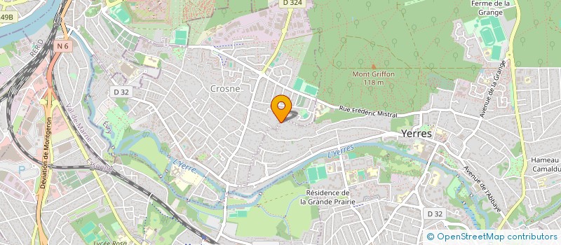 localisation de l'entreprise SCI DU BOIS D'ENFER  YERRES