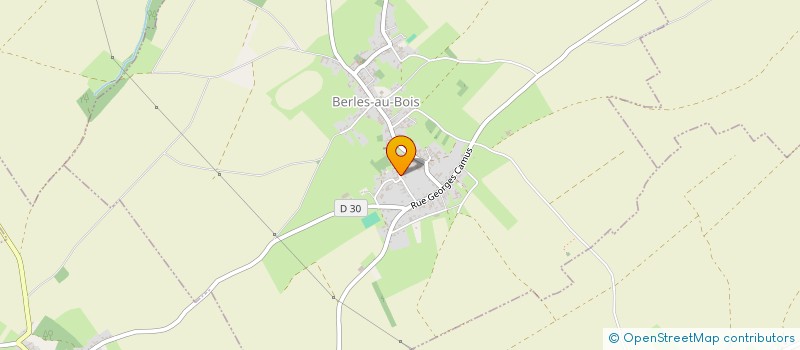 localisation de l'entreprise SCI DU BOIS D'HELLIER  BERLES-AU-BOIS