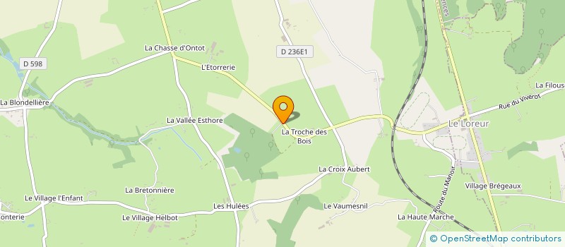 localisation de l'entreprise SCI DU BOIS D ONTOT  HUDIMESNIL