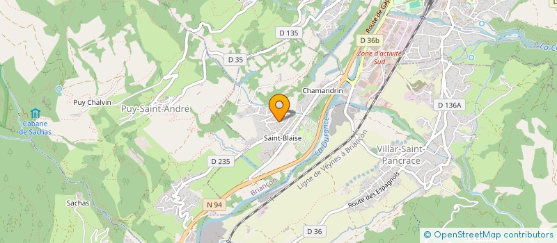 localisation de l'entreprise SCI DU BOIS DE BARRACAN  VILLAR-SAINT-PANCRACE