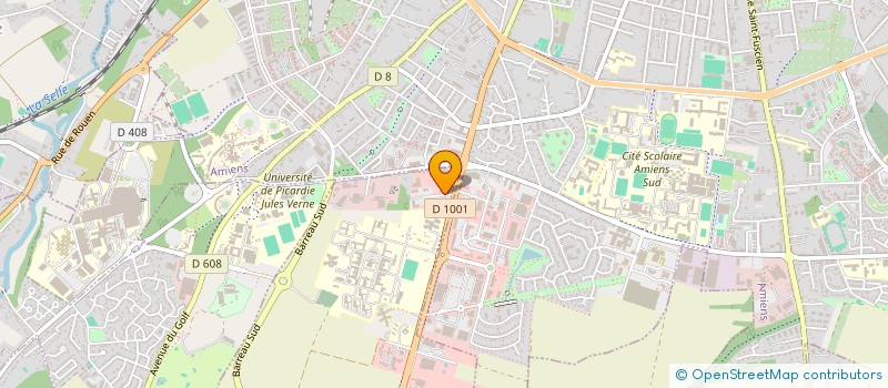 localisation de l'entreprise SCI DU BOIS DE CANTATRE  DURY