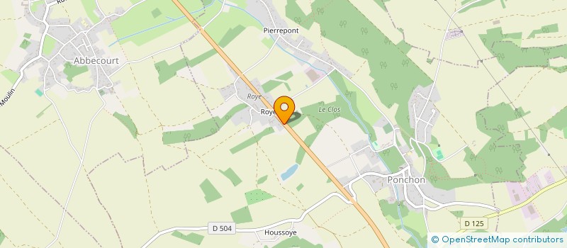 localisation de l'entreprise SCI DU BOIS DE CASSAN  WARLUIS