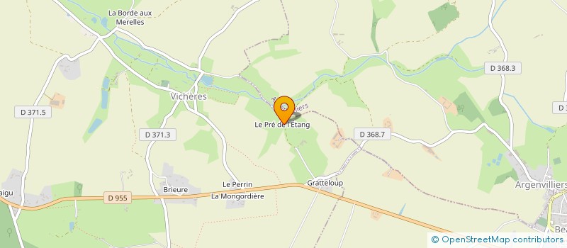 localisation de l'entreprise SCI DU BOIS DE L'AUMONE à VICHERES