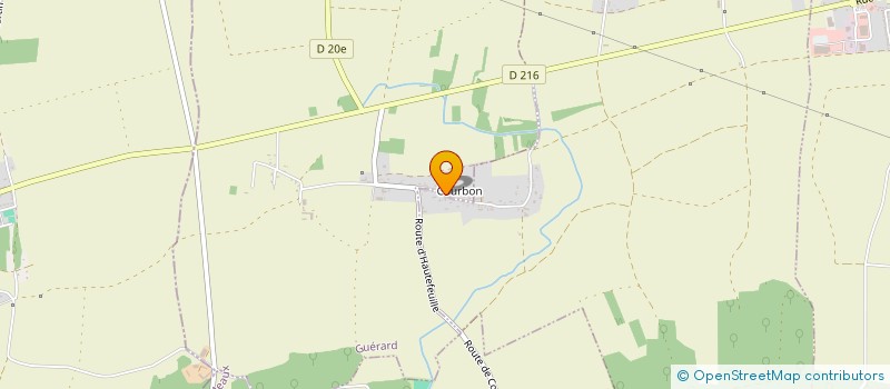 localisation de l'entreprise SCI DU BOIS DE L EPINE  COUTEVROULT