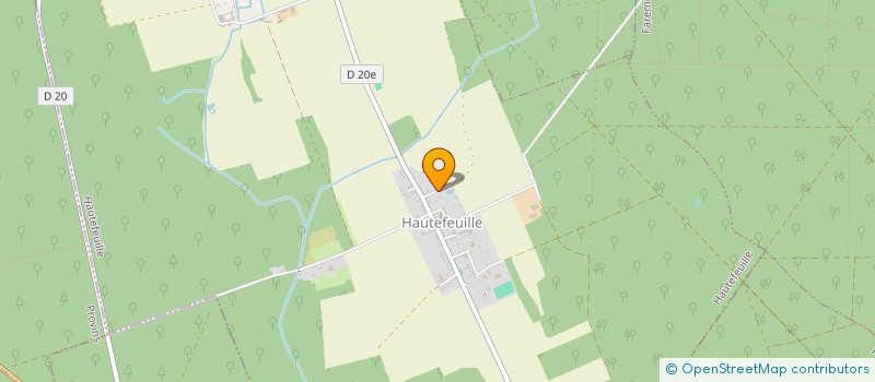 localisation de l'entreprise SCI DU BOIS DE L ETOILE  HAUTEFEUILLE