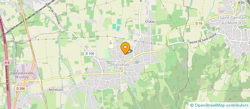 localisation de l'entreprise SCI DU BOIS DE LA GRANGE  LOZANNE