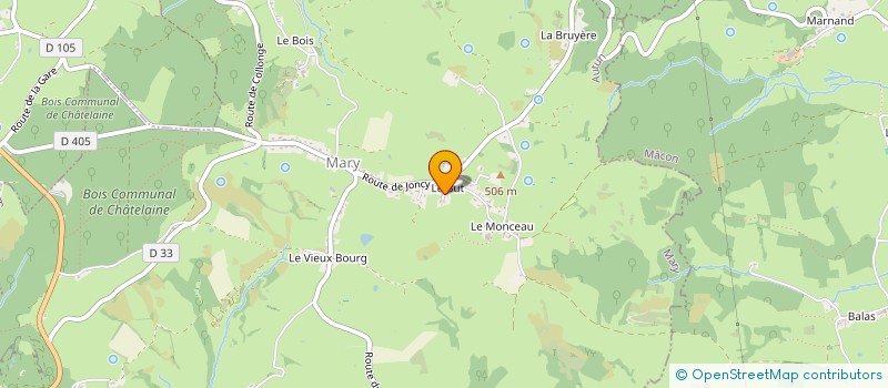 localisation de l'entreprise SCI DU BOIS DE LA GRAPPE  GOURDON