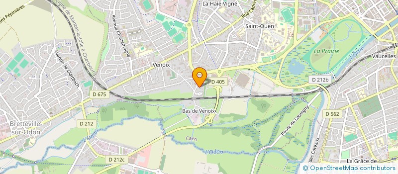 localisation de l'entreprise SCI DU BOIS DE LA PIERRE à CAEN