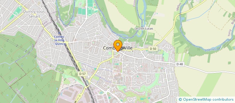 localisation de l'entreprise SCI DU BOIS DE LA REMISE  COMBS-LA-VILLE