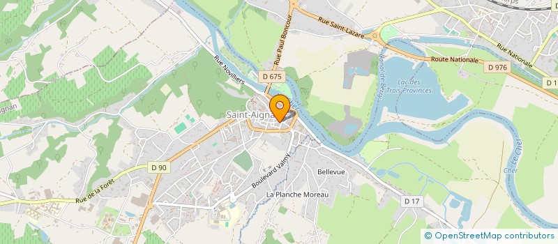 localisation de l'entreprise SCI DU BOIS DE LA VALLEE à SAINT-AIGNAN