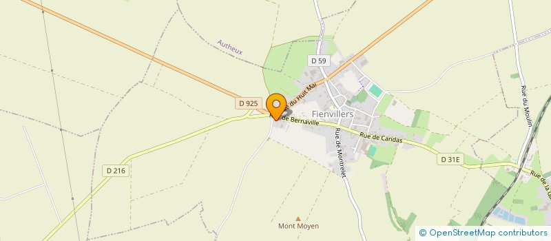 localisation de l'entreprise SCI DU BOIS DE LONGUEVILLETTE à FIENVILLERS