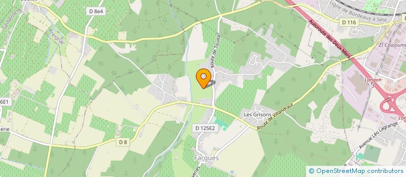 localisation de l'entreprise SCI DU BOIS DE MOUNIC  FARGUES