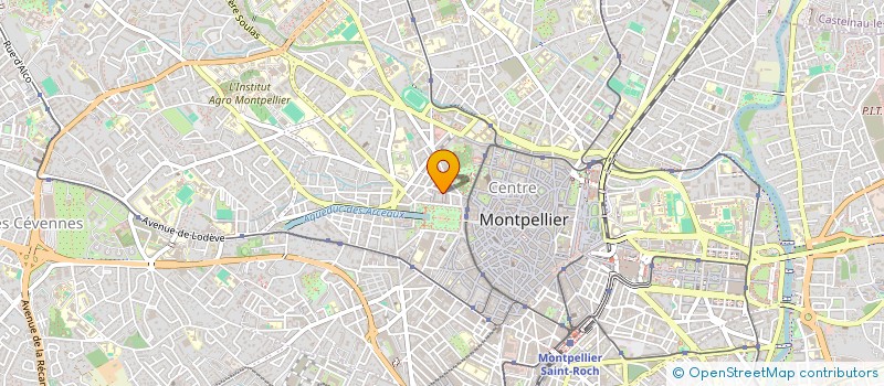 localisation de l'entreprise SCI DU BOIS DE TOURAINE à MONTPELLIER