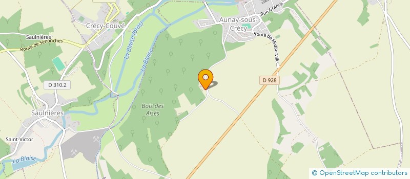 localisation de l'entreprise SCI DU BOIS DES AISES à AUNAY-SOUS-CRECY