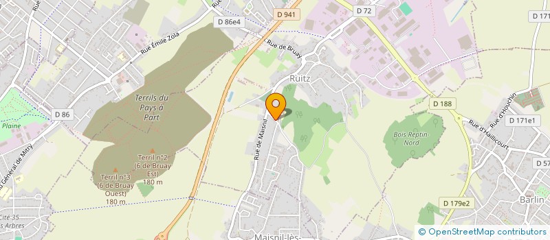 localisation de l'entreprise SCI DU BOIS DES CLERCS  MAISNIL-LES-RUITZ