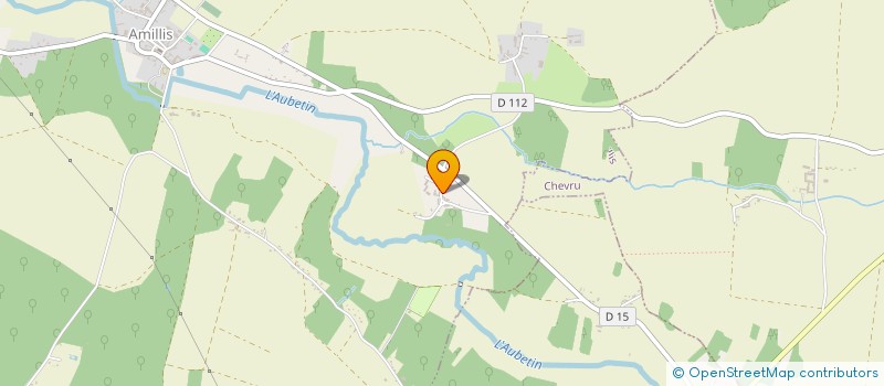 localisation de l'entreprise SCI DU BOIS DES GENIEVRES  AMILLIS