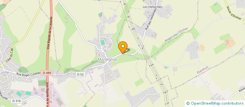 localisation de l'entreprise SCI DU BOIS DES HELLANDES  ANGERVILLE-L'ORCHER