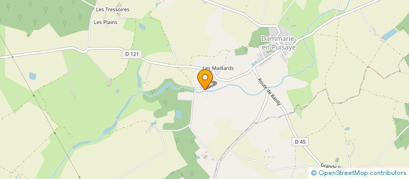 localisation de l'entreprise SCI DU BOIS DES NOUES à BONNY-SUR-LOIRE