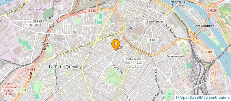 localisation de l'entreprise SCI DU BOIS DORE à ROUEN