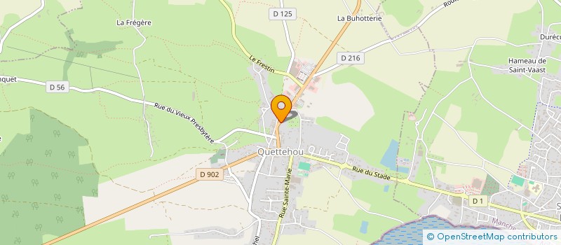 localisation de l'entreprise SCI DU BOIS DU VESDRIX  QUETTEHOU