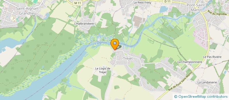 localisation de l'entreprise SCI DU BOIS FLEURI à NANTES