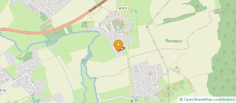 localisation de l'entreprise SCI DU BOIS FORTANT  POUILLY