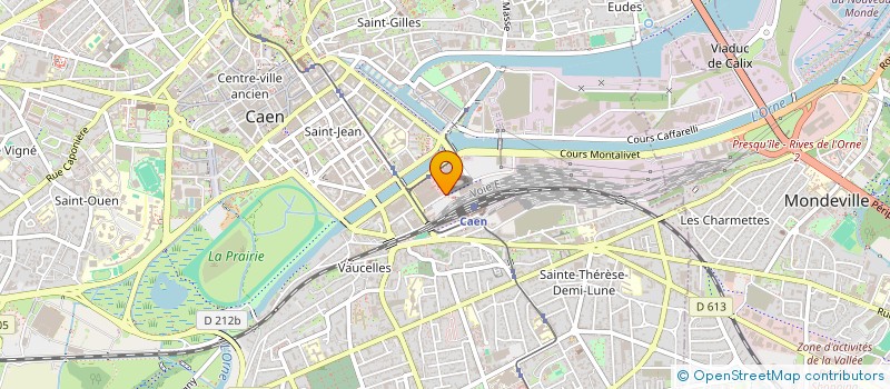 localisation de l'entreprise SCI DU BOIS GRISARD à CAEN