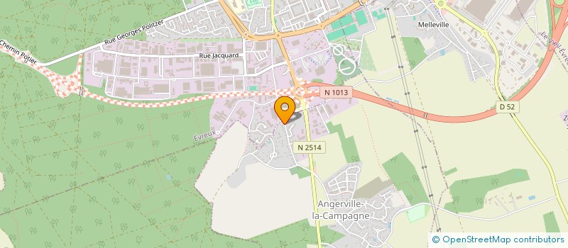 localisation de l'entreprise SCI DU BOIS HENRY  ANGERVILLE-LA-CAMPAGNE