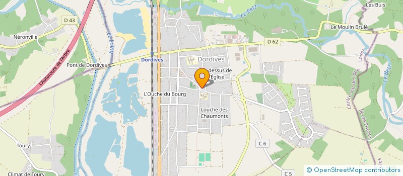 localisation de l'entreprise SCI DU BOIS HUGUENIN  DORDIVES