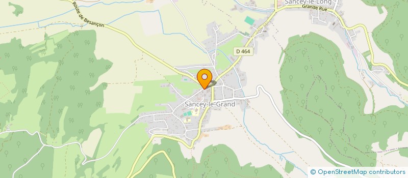 localisation de l'entreprise SCI DU BOIS JOLI  SANCEY