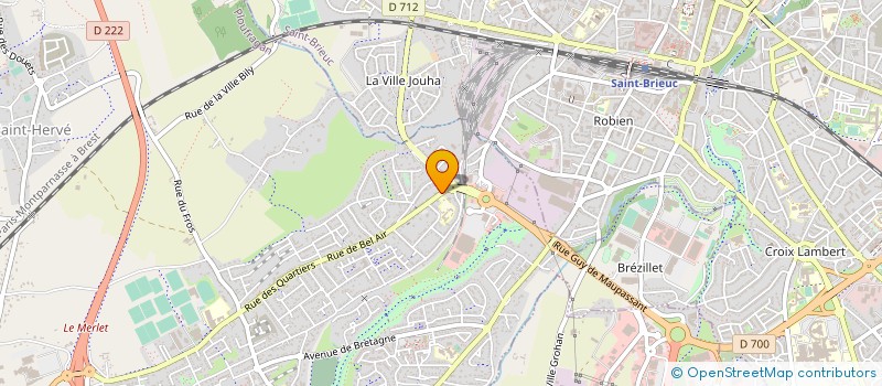 localisation de l'entreprise SCI DU BOIS JOLI  PLOUFRAGAN