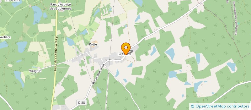 localisation de l'entreprise SCI DU BOIS JOLI  DHUIZON