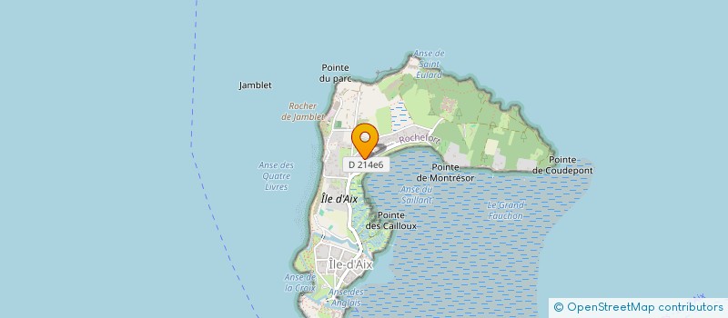 localisation de l'entreprise SCI DU BOIS JOLY  ILE-D'AIX