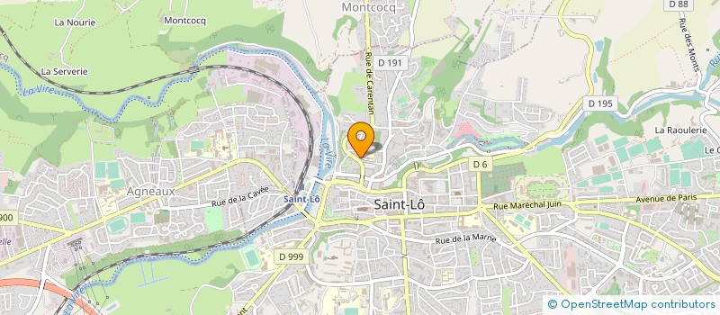 localisation de l'entreprise SCI DU BOIS JUGAN  SAINT-LO