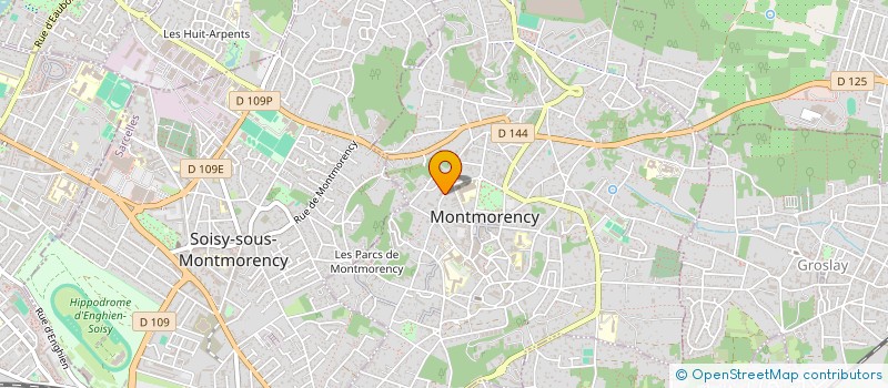 localisation de l'entreprise SCI DU BOIS LA BICHE à MONTMORENCY