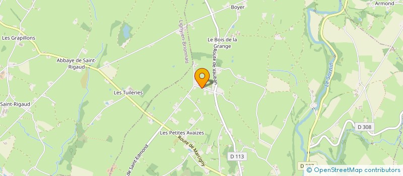 localisation de l'entreprise SCI DU BOIS LAGRANGE  SAINT-MAURICE-LES-CHATEAUNEUF