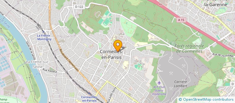 localisation de l'entreprise SCI DU BOIS LIVIGNI  CORMEILLES-EN-PARISIS