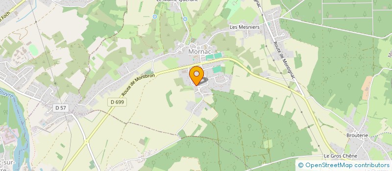 localisation de l'entreprise SCI DU BOIS MARCEAU à MORNAC