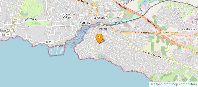 localisation de l'entreprise SCI DU BOIS MARMAGNE  PORNIC