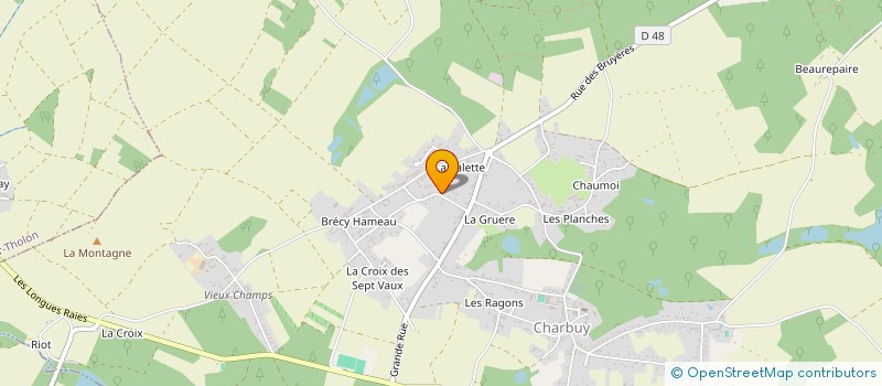 localisation de l'entreprise SCI DU BOIS MATHIE  CHARBUY