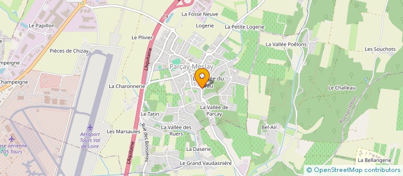 localisation de l'entreprise SCI DU BOIS MOREAU à VOUVRAY