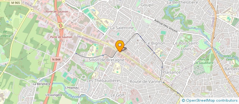 localisation de l'entreprise SCI DU BOIS PLOERMEL  SAINT-HERBLAIN