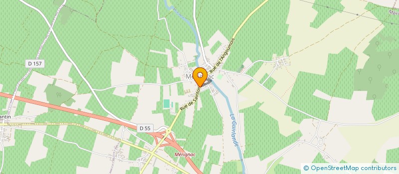localisation de l'entreprise SCI DU BOIS PRIEUR à MERIGNAC