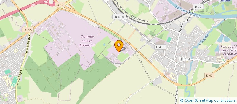 localisation de l'entreprise SCI DU BOIS RIGAULT  THIANT