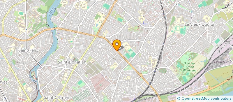 localisation de l'entreprise SCI DU BOIS ROSE à NANTES